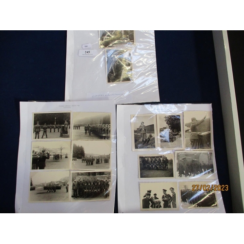 245 - A collection of photographs pertaining to Wilhelm Hermann Denk's War 1939-1945