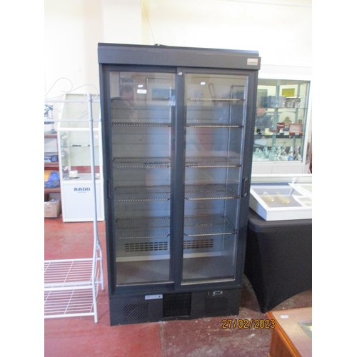 247 - A Gamko double retail display bottle refrigerator