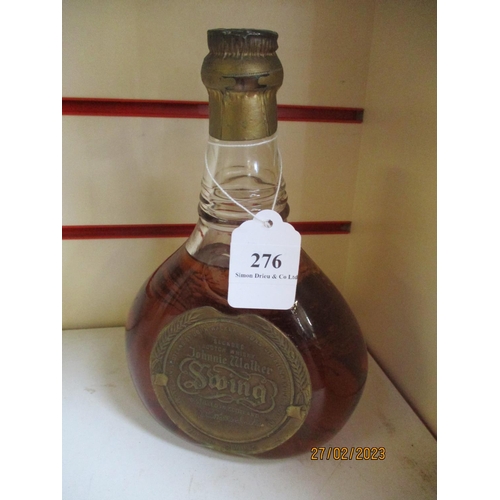 276 - A bottle of Johnnie Walker Swing blended Scotch Whisky