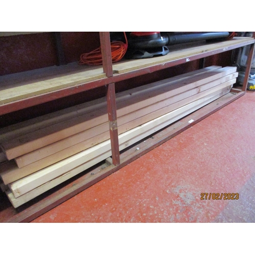 405 - Fourteen lengths of serviceable reclaimed timber (2000mm x 95mm x 50mm)