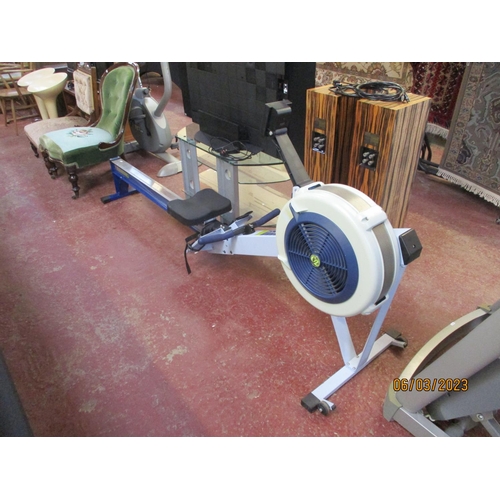 A Concept 2 PM3 digital rowing machine