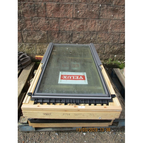 38 - Two Velux windows - unused