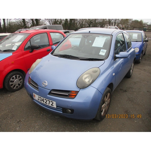 11 - A 2004 Nissan Micra SX 1.2 three door hatchback J34272 (petrol/manual), odometer reading 162,845 mil... 