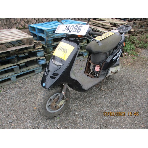 2 - J4096 - A four digit registration mark assigned to  scooter of insignificant value