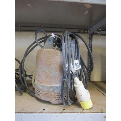 148 - A 110 volt submersible water pump