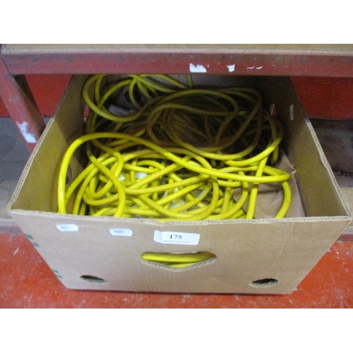 175 - Assorted 110 volt extension leads