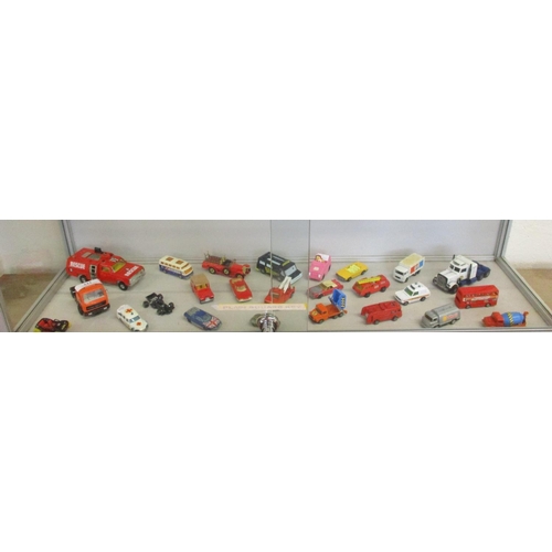 233 - An assortment of mid century diecast model vehicles