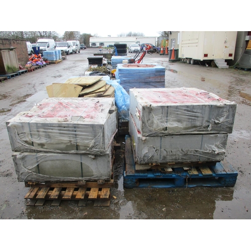 98 - Two pallets of Marshalls concrete gulleys