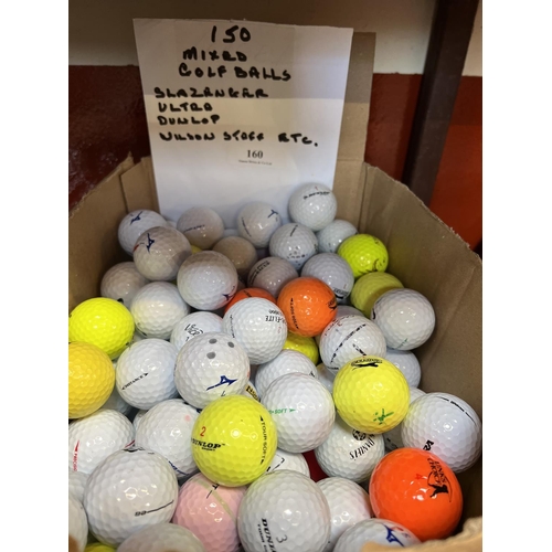 A quantity of golf balls by Slazenger, Ultra, Dunlop and Wilson (circa 150)