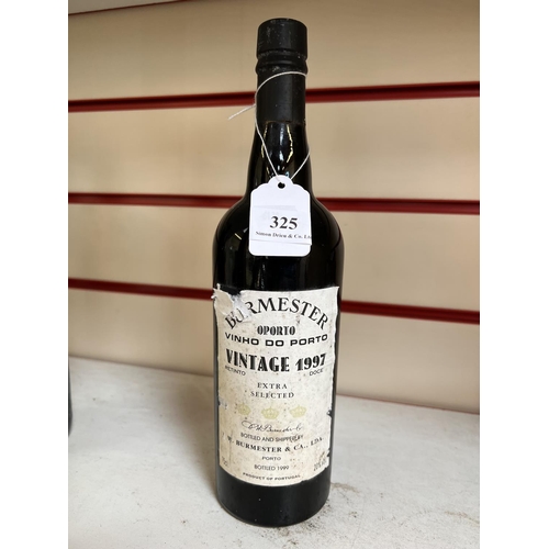 325 - A bottle of Burmester 1997 Extra Selected Vintage Port