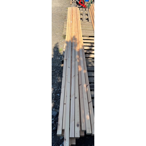 79 - Twenty lengths of 50mm x 50mm timber (4.25m long approximately)