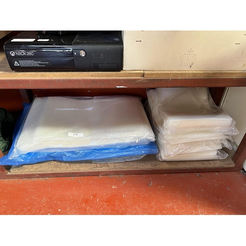 171 - A quantity of heat seal plastic bags