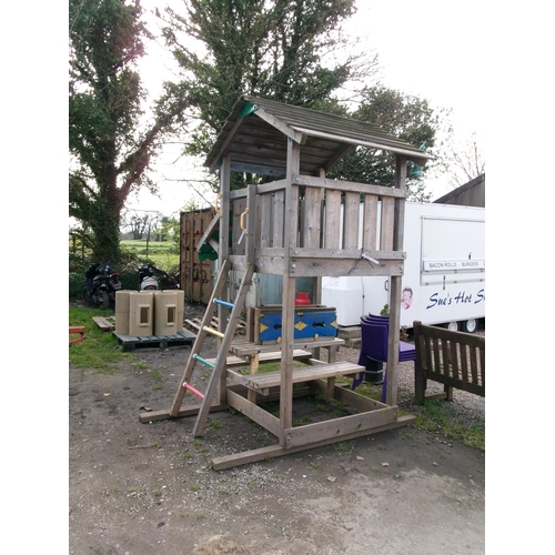 19 - A Jungle Gym wooden activity centre