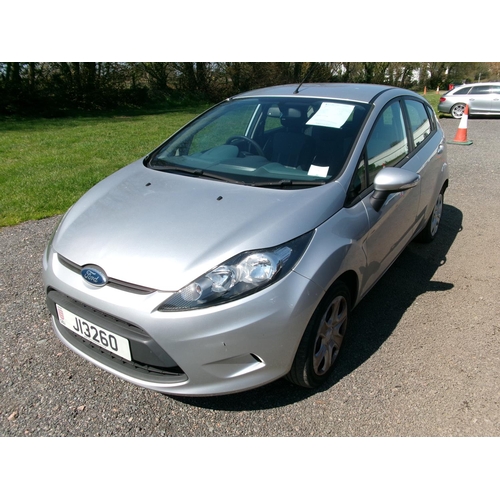 3 - A 2010 Ford Fiesta Edge 1.25 five door hatchback J13260 (petrol/manual), odometer reading 63,592 mil... 