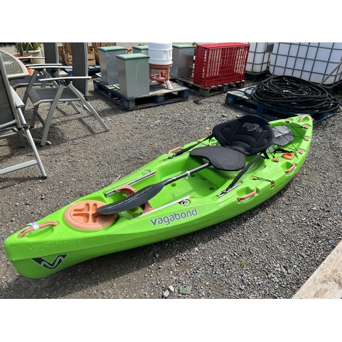 36 - A Vagabond kayak and accessories