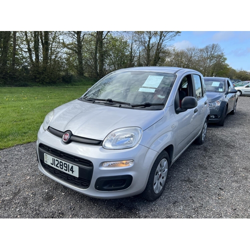 4 - A 2014 Fiat Panda Pop 1.2 five door hatchback J128914 (petrol/manual), odometer reading 12,445 miles... 