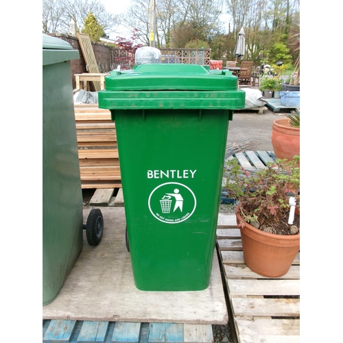 73 - A Bentley wheelie bin