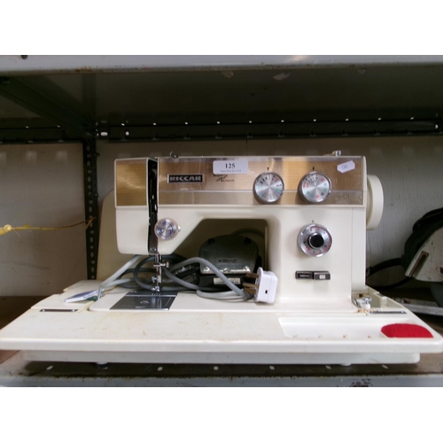 125 - A Riccar electric super stretch sewing machine