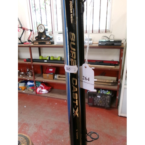 264 - A Daiwa Super Cast-X beach caster fishing rod