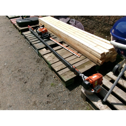 65 - A Stihl HT101 extending pole saw