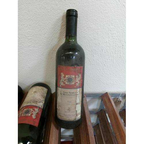 252 - Ten bottles of 1997 La Calonica Vino Nobile de Montepulciano