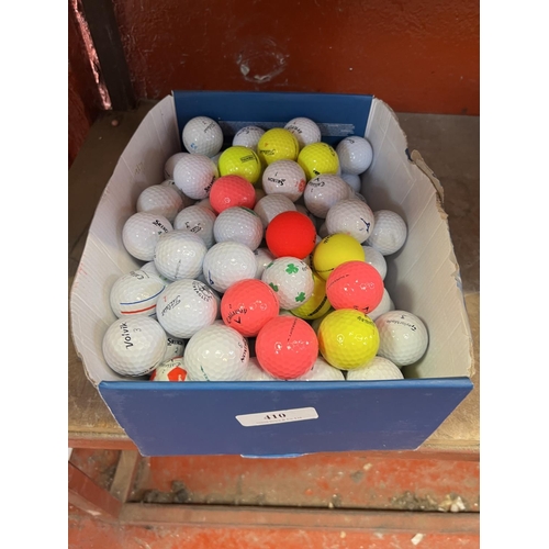 410 - A quantity of golf balls