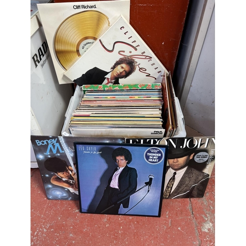 143 - A large and varied assortment of vinyl long playing records