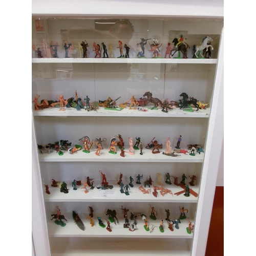 405 - Assorted lead and other toy soldiers, figures and animals