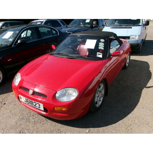 11 - A 1996 Rover MGF 1.8i VVC convertible roadster J61823 (petrol/manual), odometer reading 25,814 miles... 