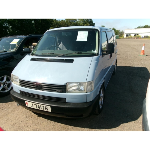 12 - A 2002 Volkswagen Transporter 888 Special 2.5 TDi panel van J74176 (diesel/manual), odometer reading... 