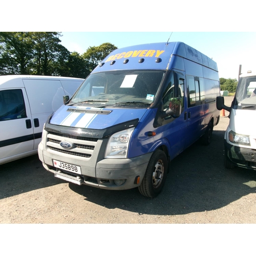 14 - A 2011 Ford Transit T350 2.4 TDCi panel van J35898 (diesel/manual), odometer reading 116,483 miles