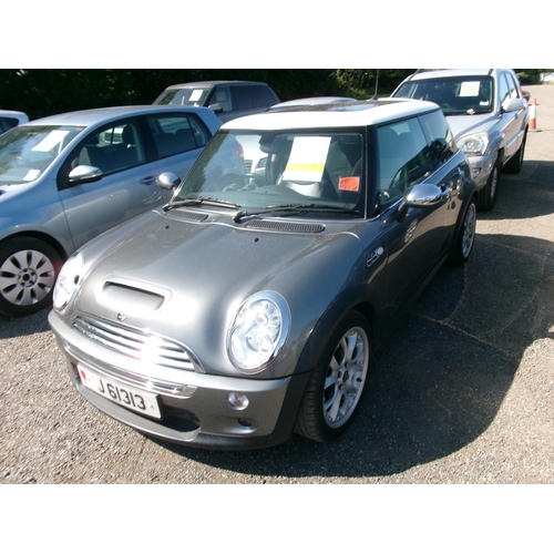 7 - A 2006 Mini Cooper S 1.6 three door hatchback J61313 (petrol/automatic), odometer reading 59,307 mil... 