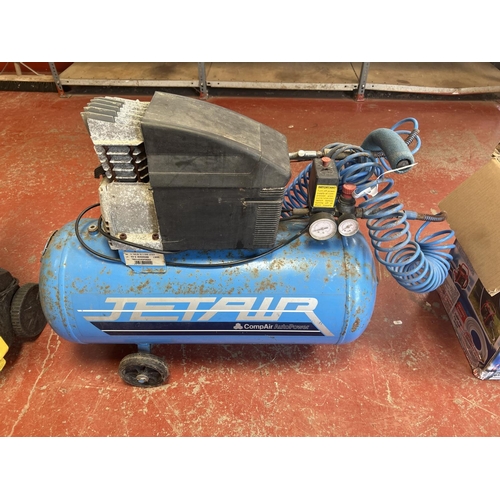 71 - A Jetair portable workshop compressor