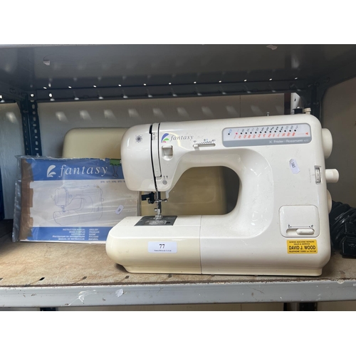 77 - A Frister + Rossmann 977 Fantasy electric sewing machine