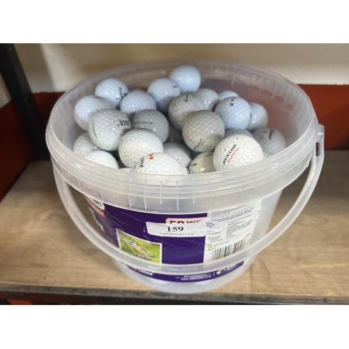 159 - A quantity of golf balls