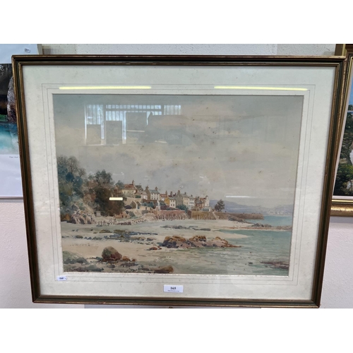 165 - Henry Wimbush - St. Aubin, water colour