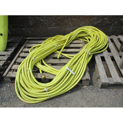 53 - Two lengths of Tricoflex hose pipe