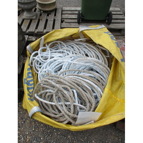 87 - A quantity of rope - unused