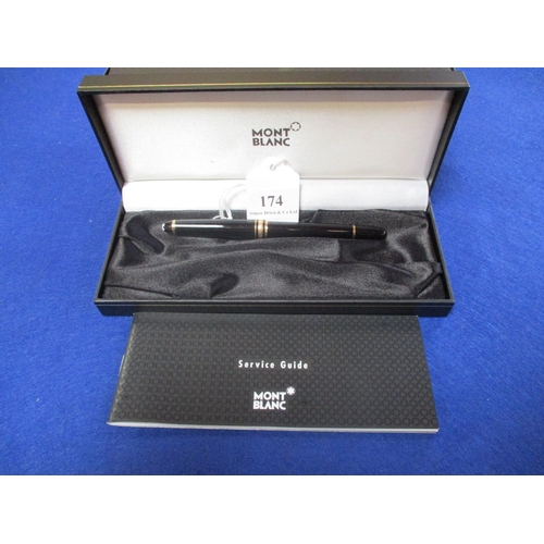 174 - A Mont Blanc ink pen