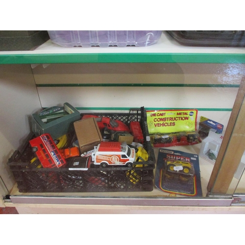 203 - A collection of mid century and other diecast model vehicles