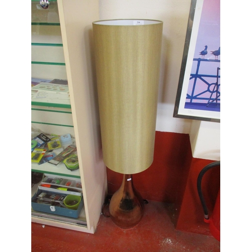 216 - A contemporary table lamp