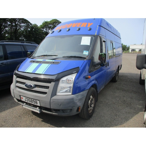 15 - A 2011 Ford Transit T350 2.4 TDi panel van J35898 (diesel/manual), odometer reading 116,483 miles