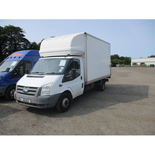 16 - A 2009 Ford Transit T350 2.3 Duratec Luton Van J63121 (petrol/LPG, manual), odometer reading 69,732 ... 