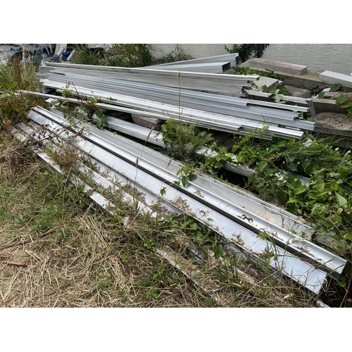 42 - A quantity of Millboard aluminium decking system joists