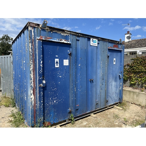 50 - A Doosan portable toilet/welfare block