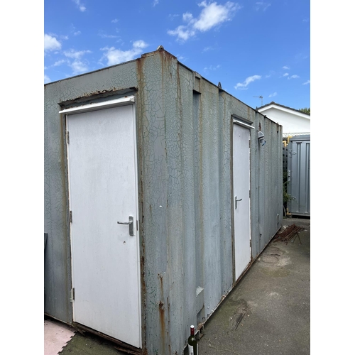 59 - A portable toilet/welfare block