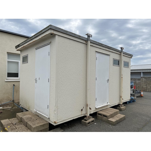 73 - A portable toilet/welfare block