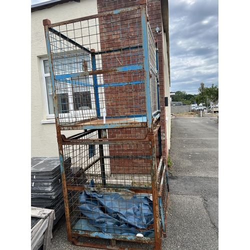 75 - Two weldmesh stillages