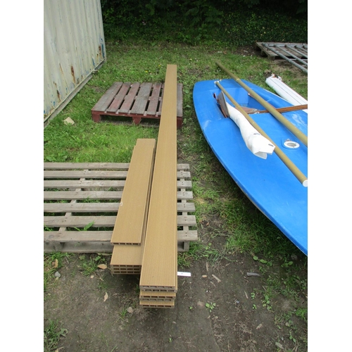 28 - A quantity of composite decking