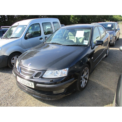 11 - A 2007 Saab 9-3 Aero 2.0T four door saloon J38083 (petrol/automatic), odometer reading 75,183 miles